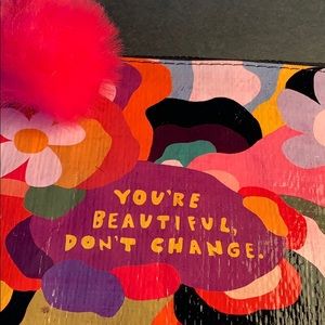 NWT Blue Q Zipper Pouch